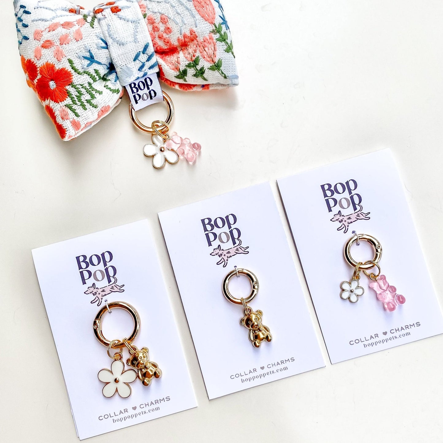 Collar Charms | 18k GOLD BEAR