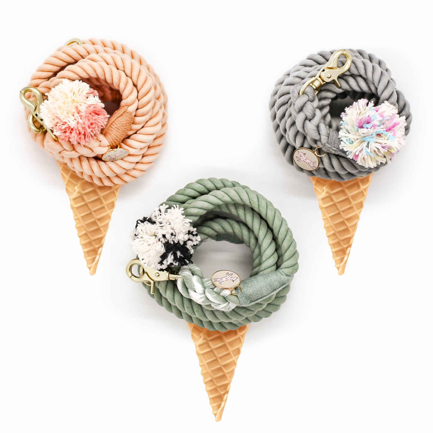 Bluestone Shimmer Hands-Free Rope Leash