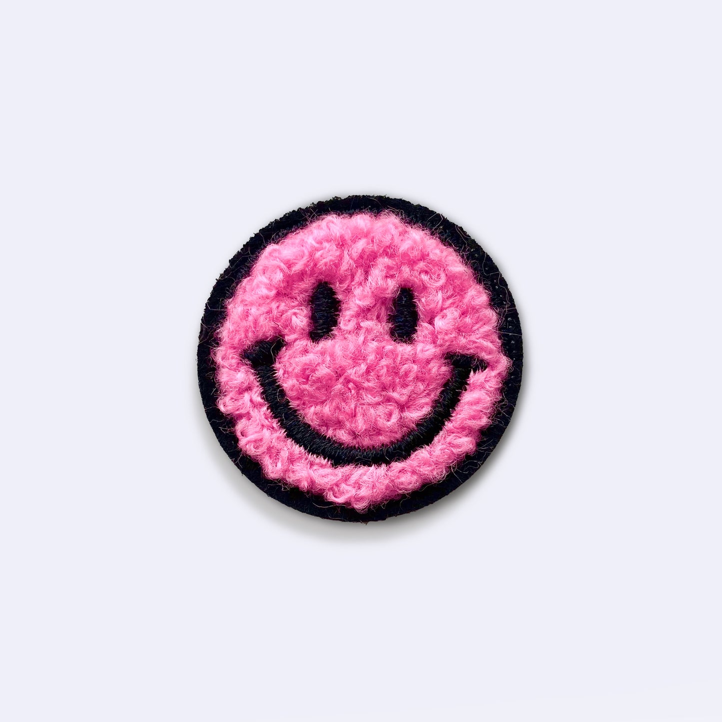 fuzzy smiley face patch for cute bow tie dog cat pet accessory dog mom gifts for small dogs Cutest bow ties for dogs checkerboard print puffy structured bows Bop Pop Pets hot pink