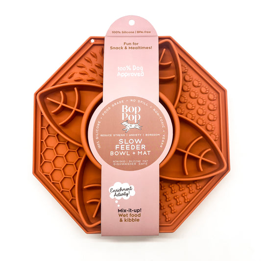 Slow Feeder Bowl + Activity Mat | Sienna