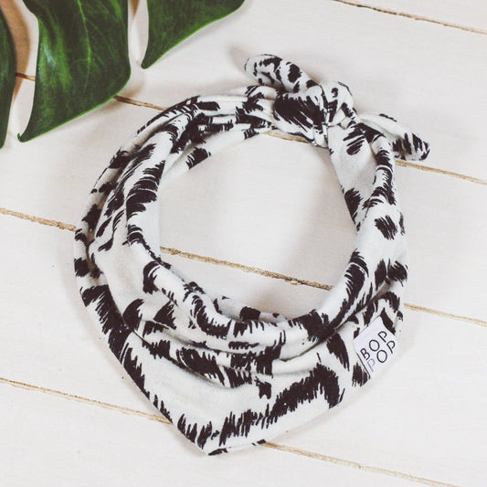 ikat print cozy bandana pet dog cats soft no iron