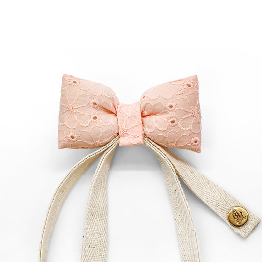 Hair Bow Headband in Blush Pink for Dogs Cats | LILY BOW