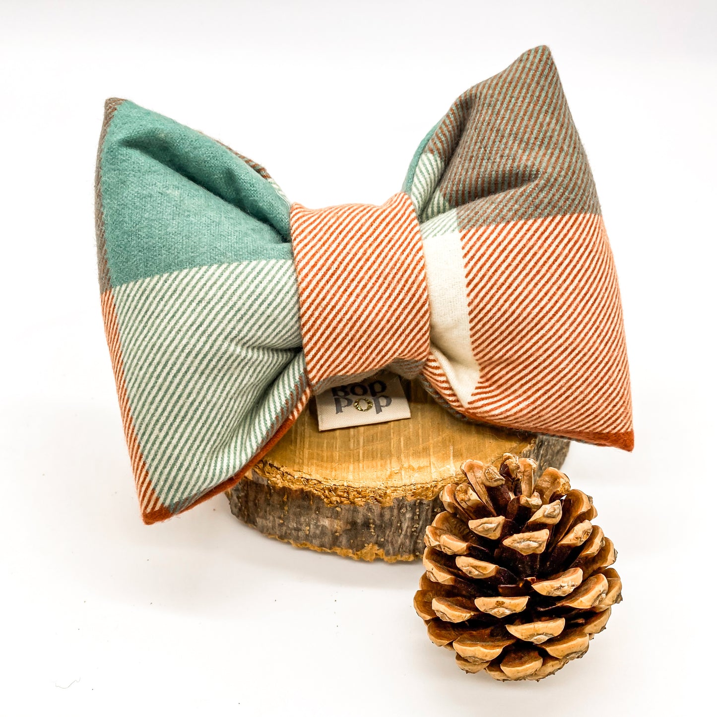 BIG PUPPA Bow Ties |  Harvest Plaid