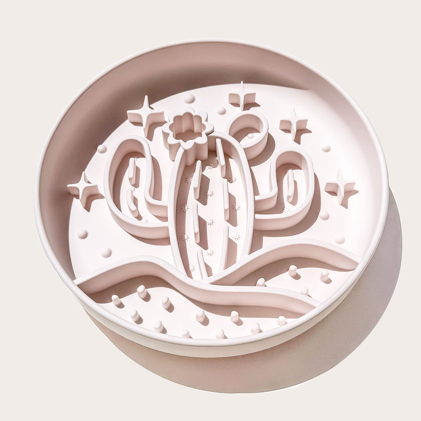Slow Feeder + Activity Bowl  | Boho Beige