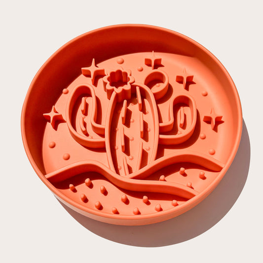 Slow Feeder + Activity Bowl  | Sunset
