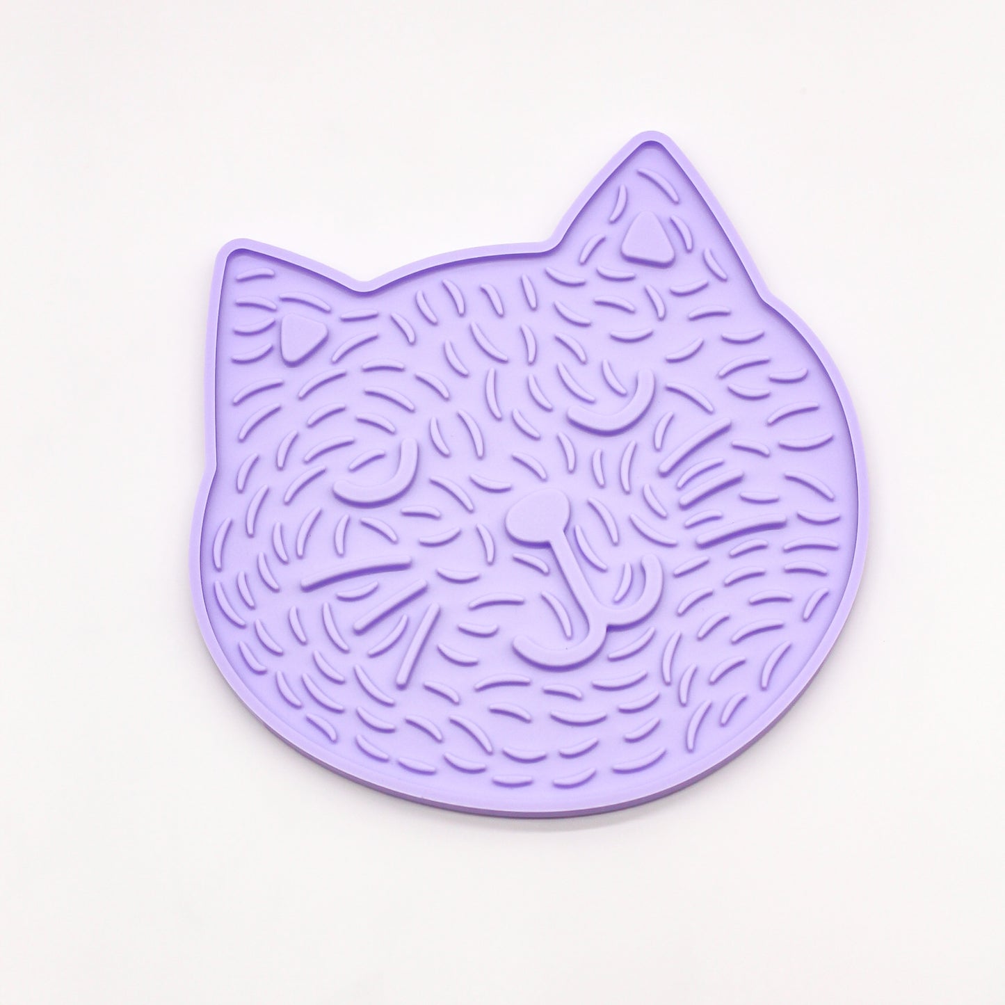 Kitty Lick Mat Silicone BPA Free Cats Dogs | Lavender