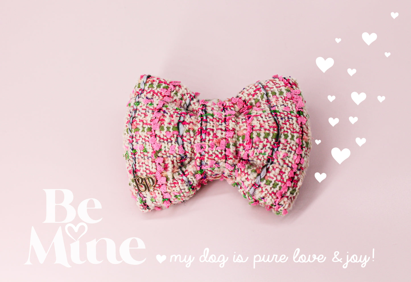 Sailor Bow Valentine's Day | Coco Love in Pink Tweed