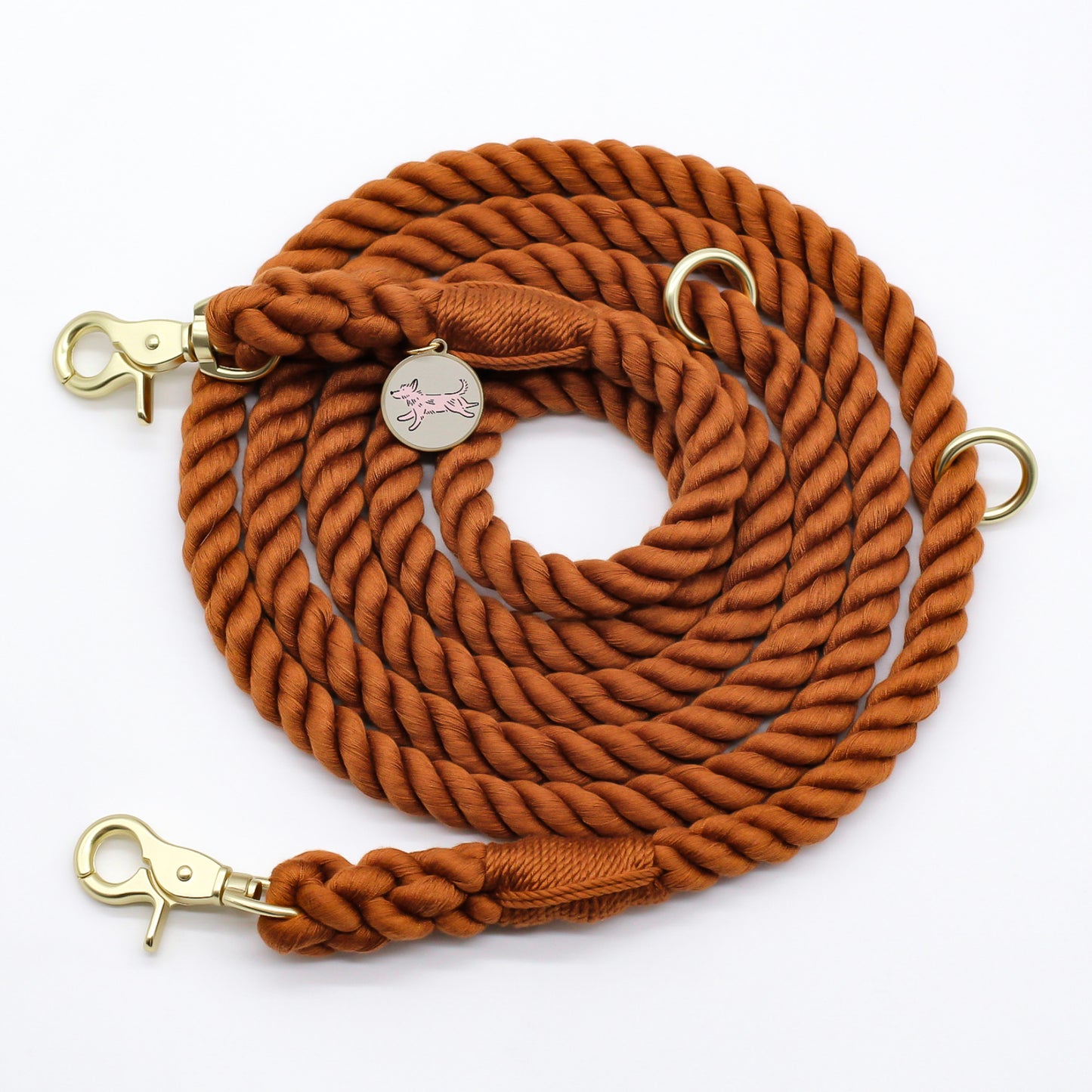 Desert Clay Hands-Free Rope Leash