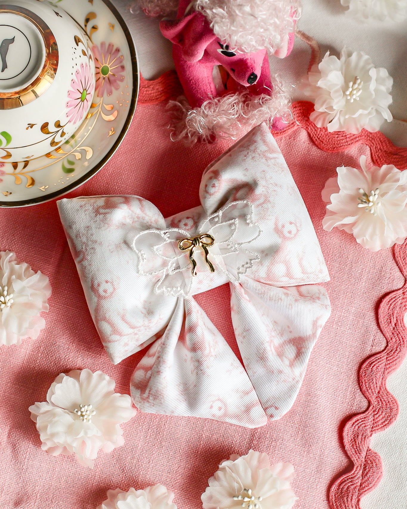Sailor Bow Cotton Pink | Doodle Coquette
