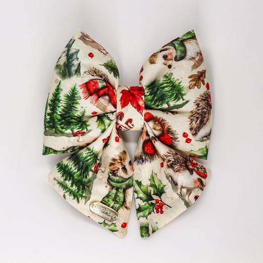 Bow Tie | Hedgehog Holly Sailor Bow FINAL SALE!