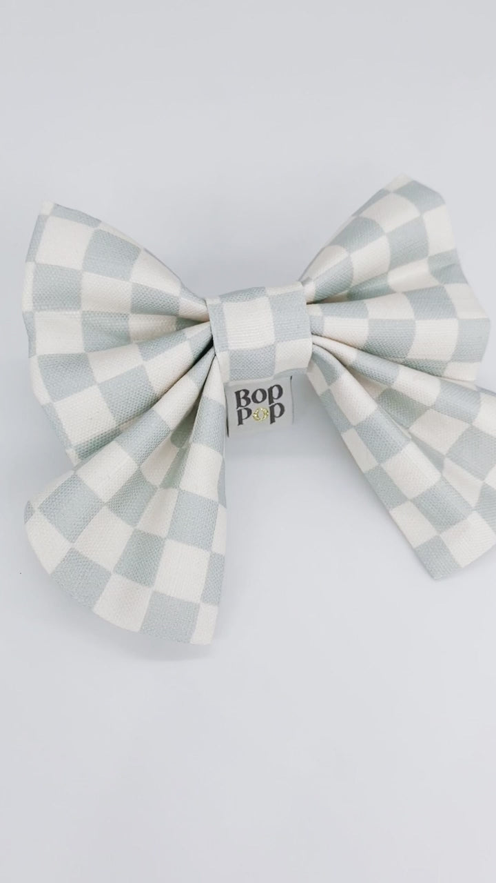 Cloud Baby Blue Sailor Bow Tie Valentines Day